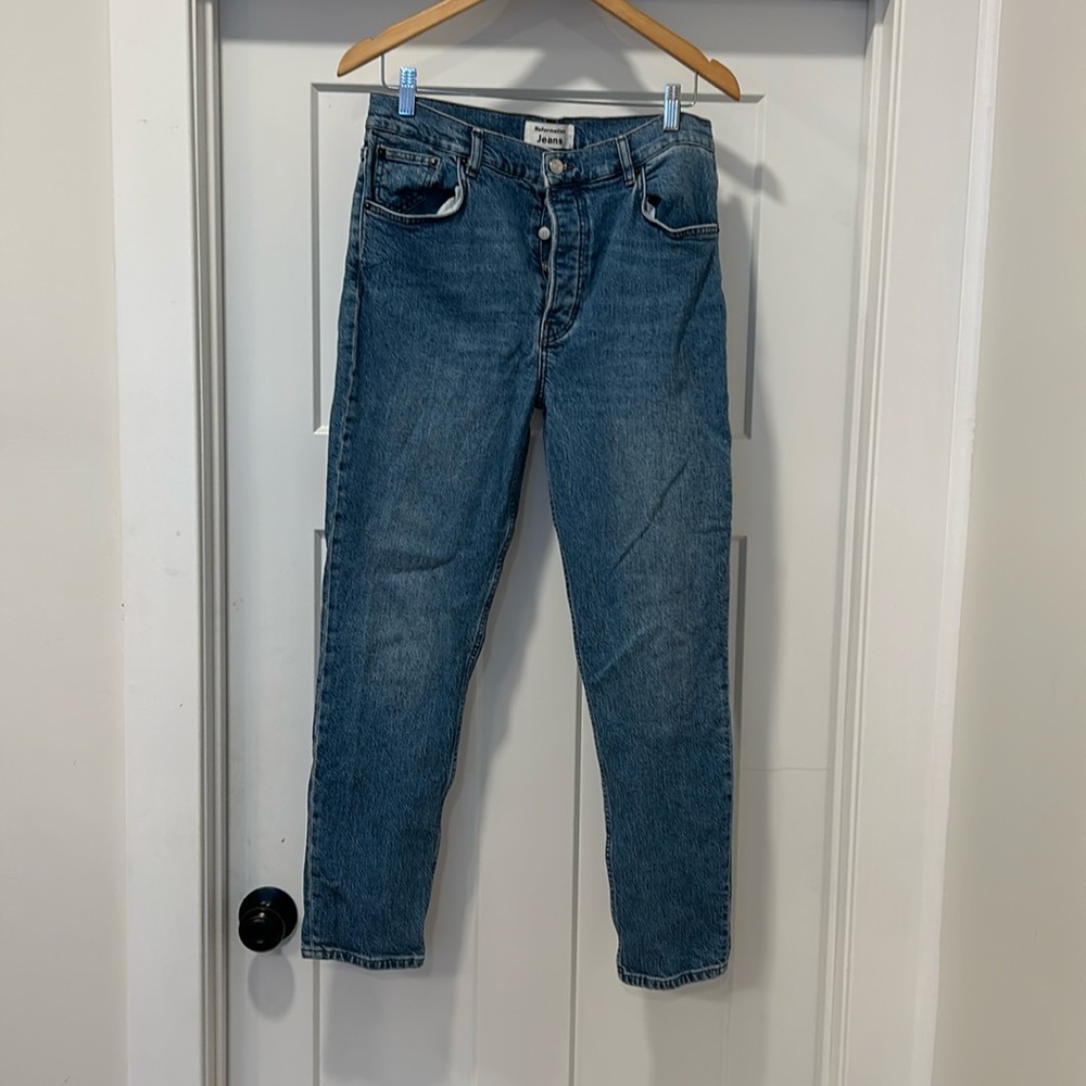 Reformation mid rise Jeans